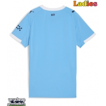 Manchester City Replica Home Shirt Ladies 2025-26 Short Sleeve